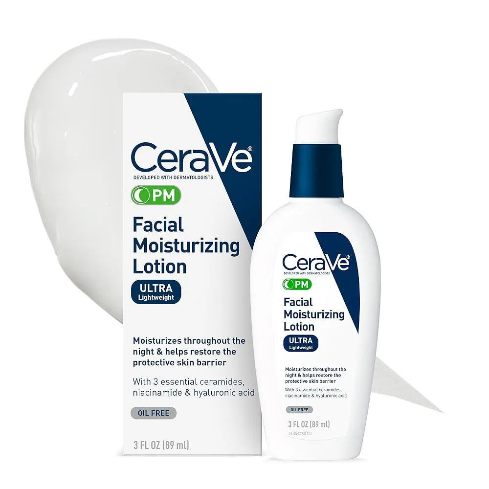 CeraVe PM Facial Moisturizing Lotion