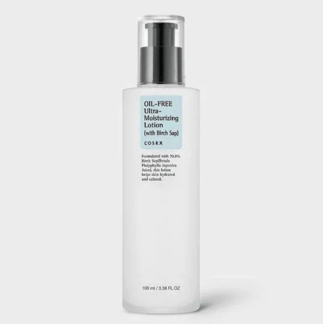COSRX Oil-Free Ultra-Moisturizing Lotion (with Birch Sap)