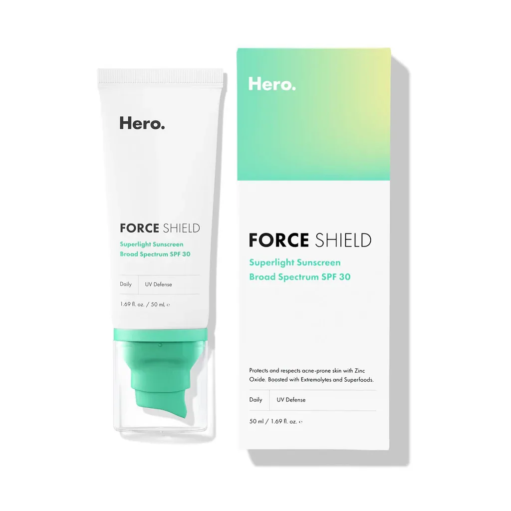 Hero Cosmetics Force Shield Superlight Sunscreen SPF 30